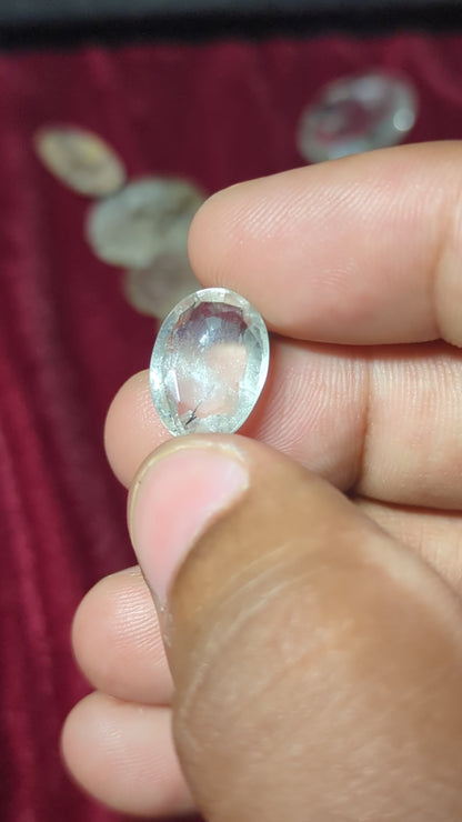polished clear quartz
