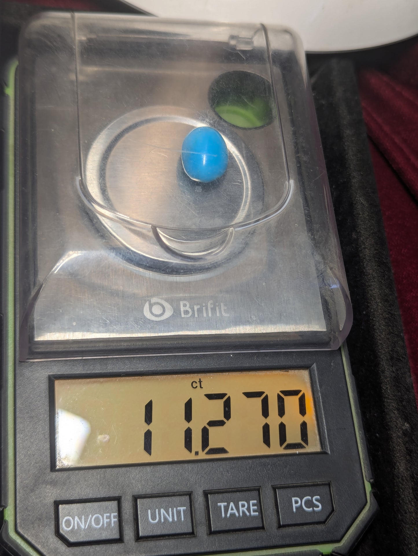 original turquoise gemstone 11.270 carat