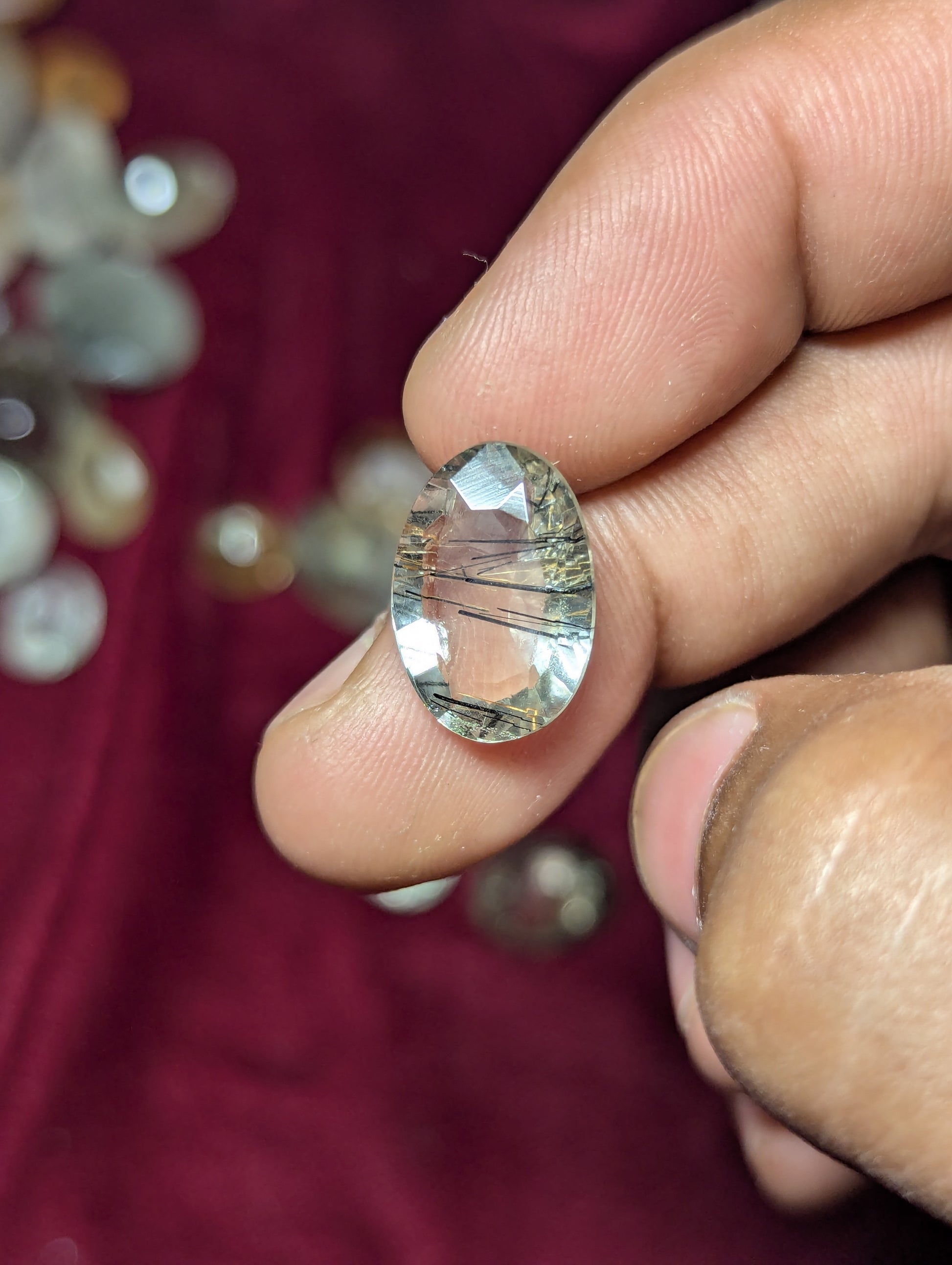 transparent mohe najaf cabochon