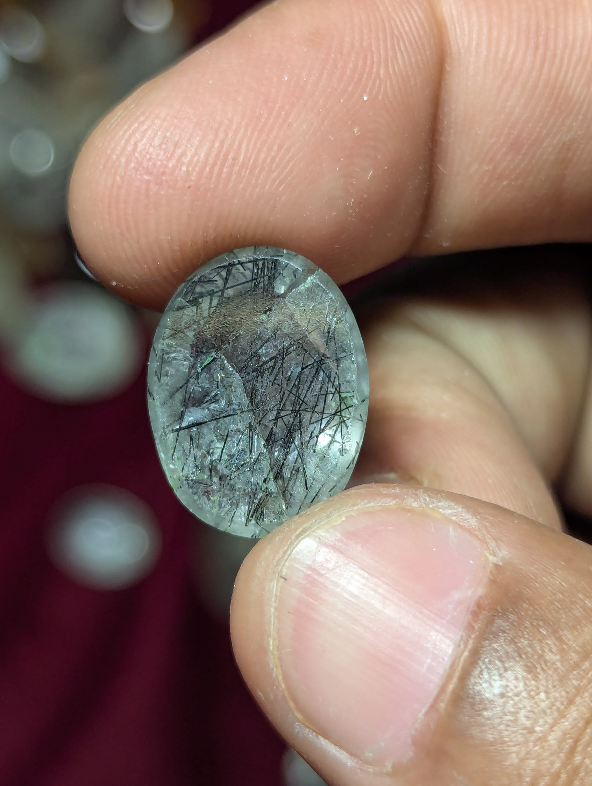 transparent mohe najaf cabochon