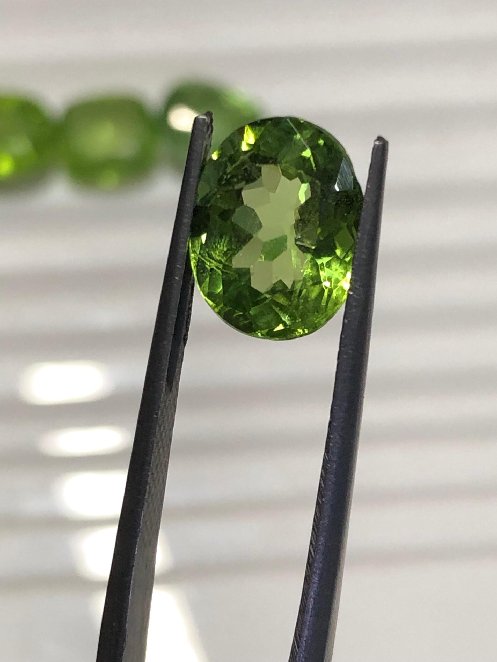 4.220 Ct Natural Peridot – Supat Valley Green Gemstone – Loose Faceted for Ring - Image 2