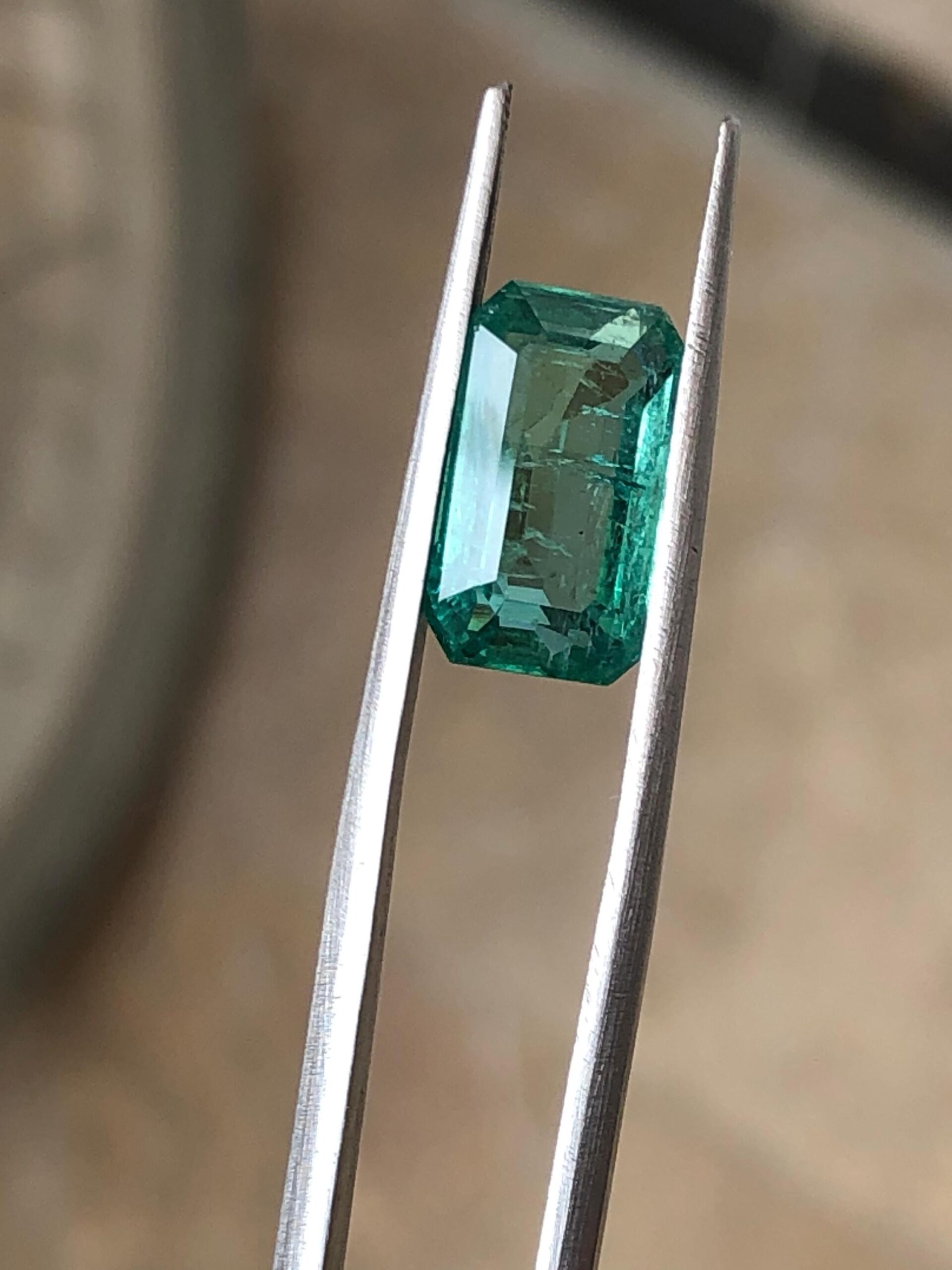 4.7 Carat Natural Emerald Cut Loose Gemstone | certified | mine zambia - Image 8