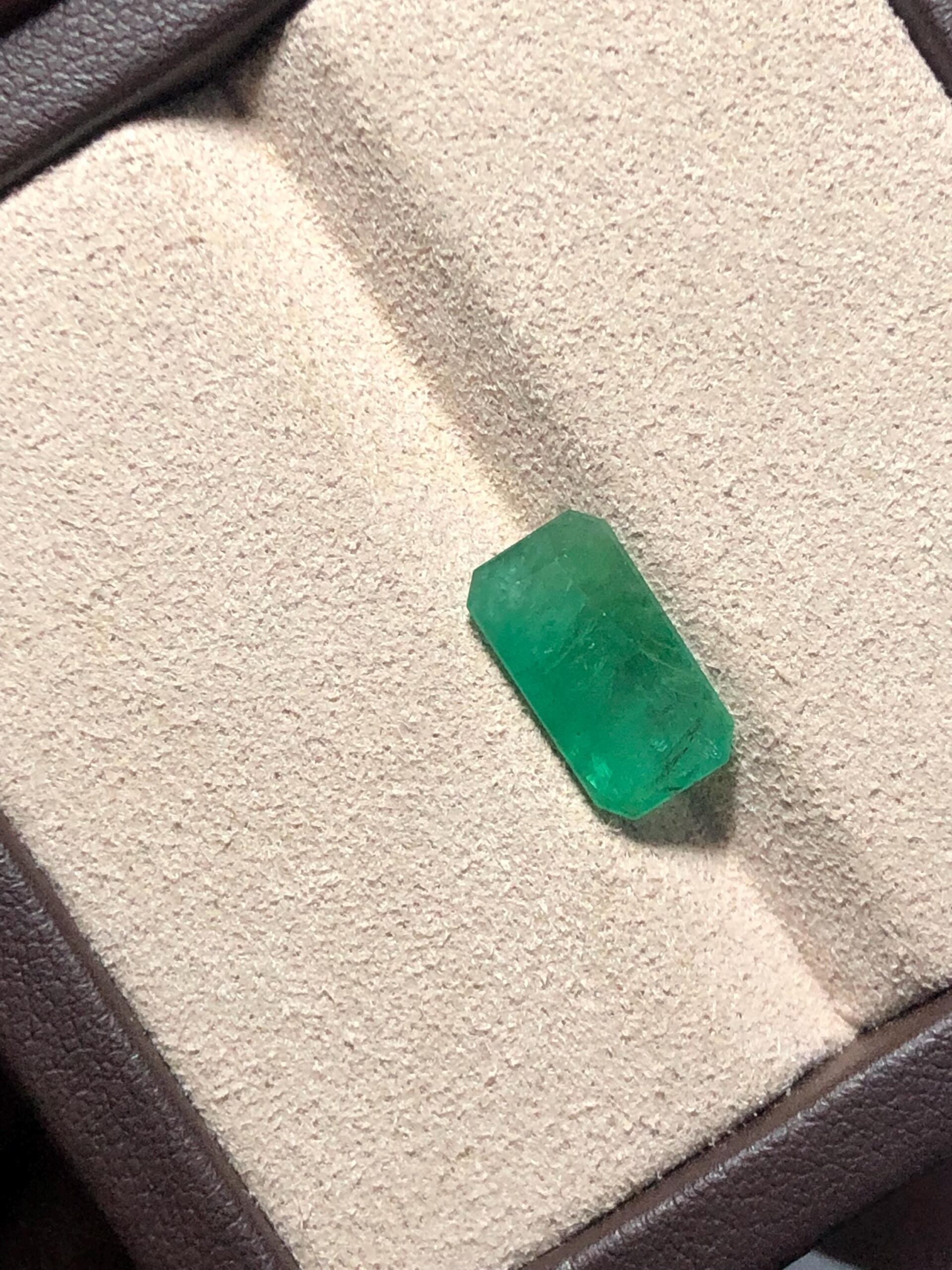 3.79 Carat Emerald | Natural Green Emerald Cut Gemstone - Image 8