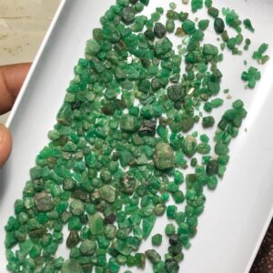 Sawat Emerald Rough 168.065ct • Natural Raw Emerald Stones •