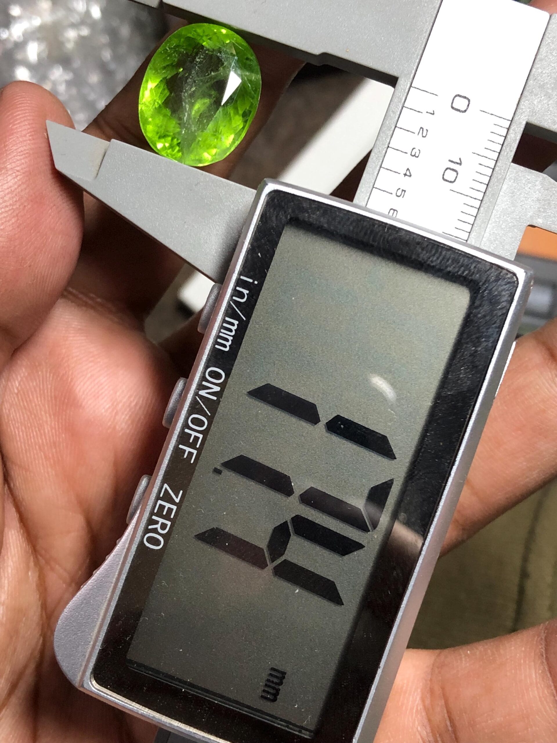 19.92 Carat Natural Peridot Loose Gemstone | Vibrant Green Cushion Cut Peridot for Jewelry Making | High-Quality Collector’s Stone - Image 8