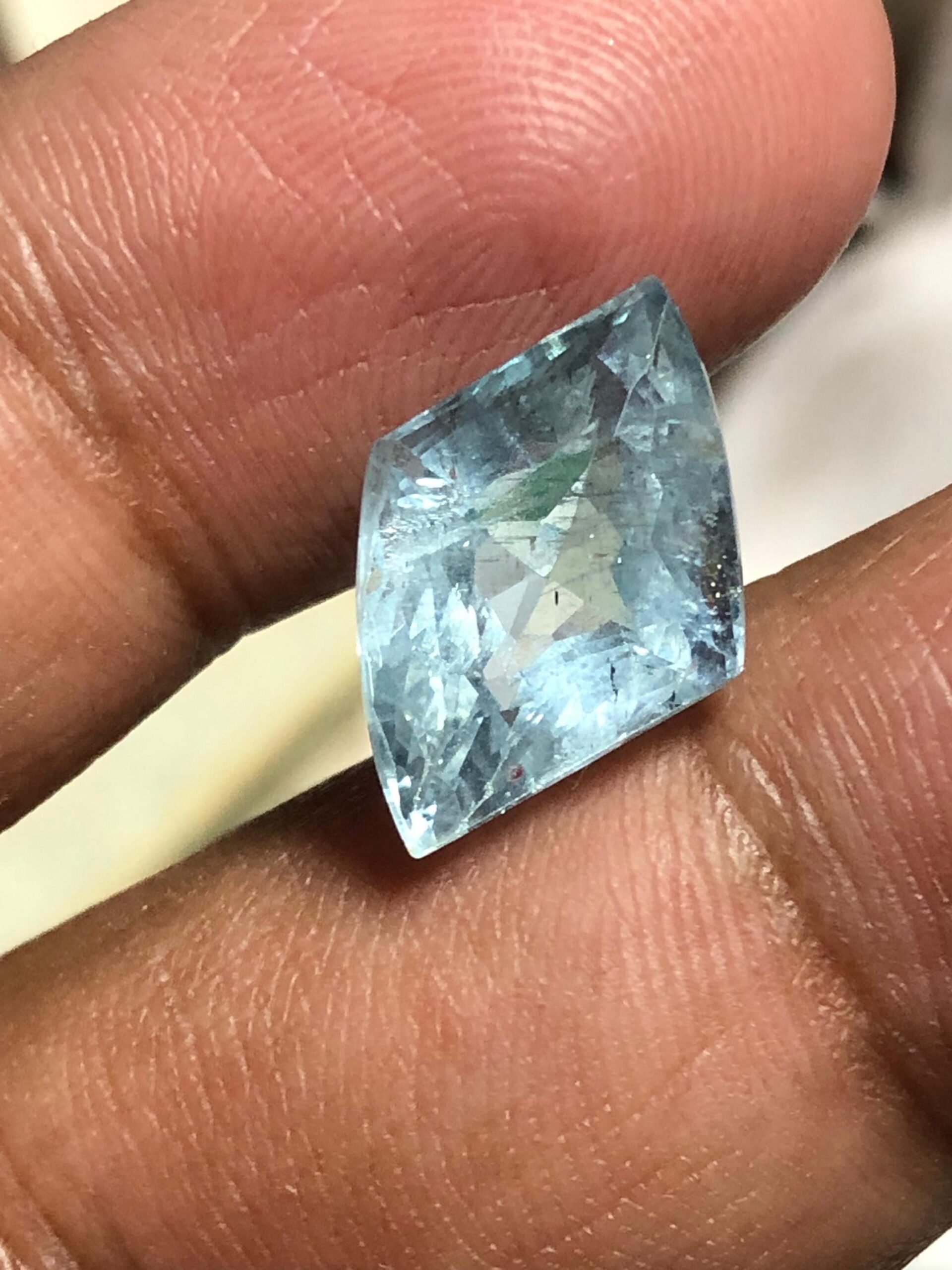 5.925 ct Natural Aquamarine – Kite Cut – Loose Gemstone for Jewelry Making - Image 4