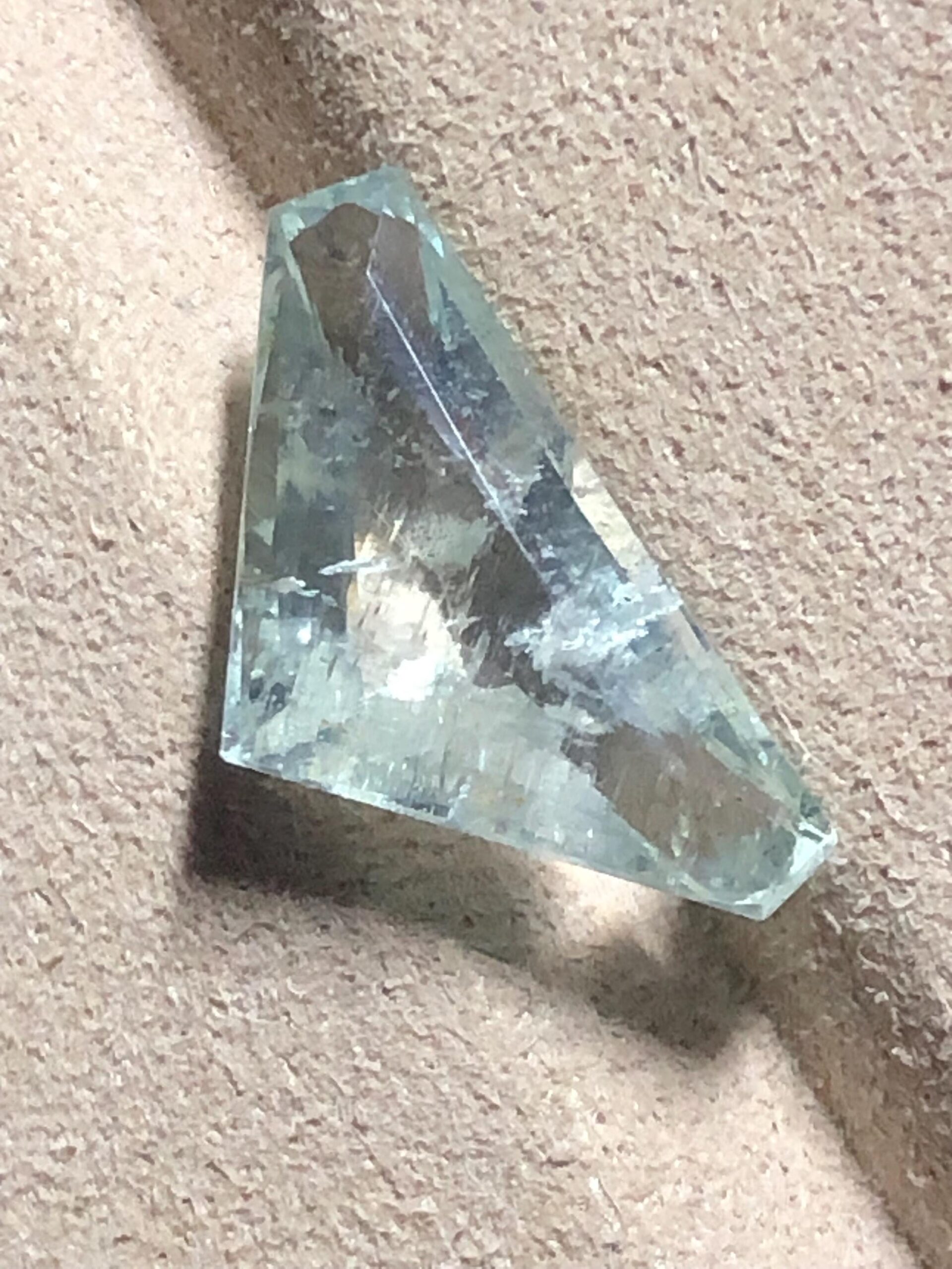 Natural Aquamarine Gemstone 6.615 Ct | Faceted Loose Stone, March Birthstone - Image 2