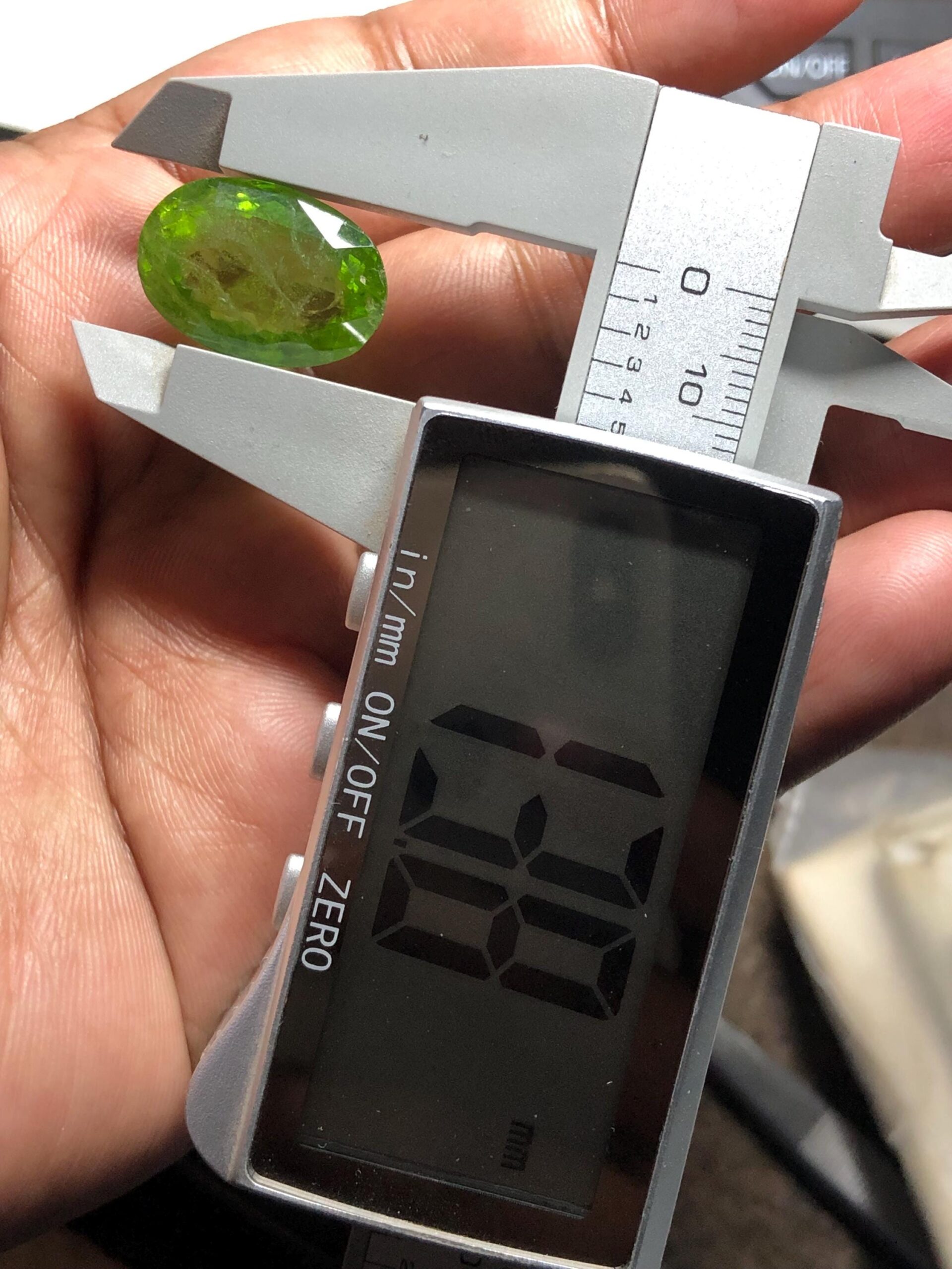 20.55 Carat Natural Peridot Gemstone | Oval Cut Loose Peridot | High-Quality Green Gem | Jewelry Making | August Birthstone - Image 8