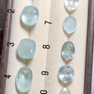 Faceted Aquamarine Gemstone - Large Loose Stone, Jewelry Making
