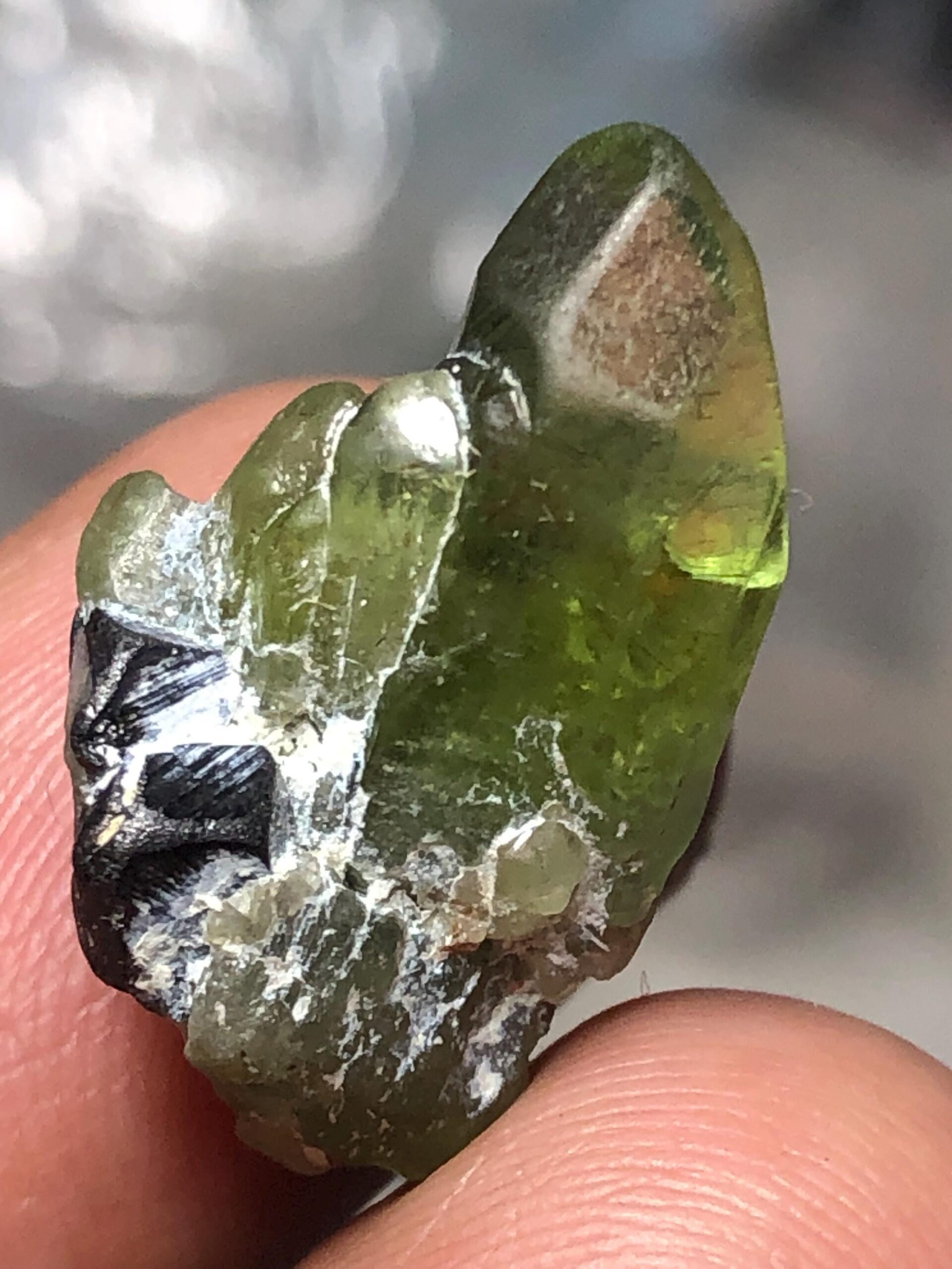 Natural Peridot Crystal Rough 15.15 Carat | Supat Valley Pakistan | Green Olivine Gemstone Specimen - Image 6