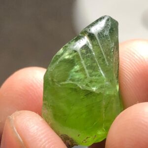 Natural Peridot Crystal 37.11Ct | Supat Valley Pakistan | Raw Green Peridot Gemstone | August Birthstone