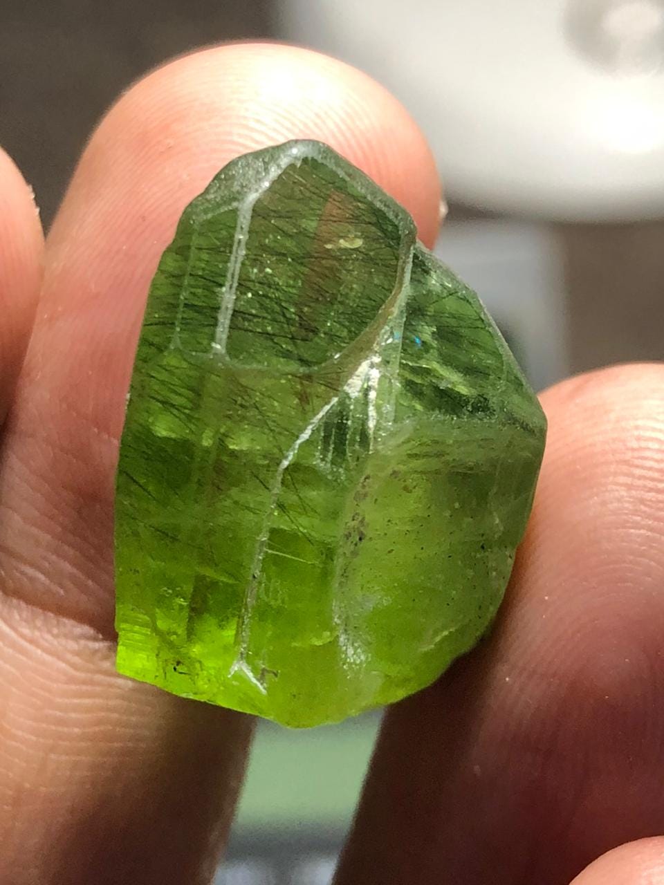 Natural Peridot Crystal 37.11Ct | Supat Valley Pakistan | Raw Green Peridot Gemstone | August Birthstone - Image 5