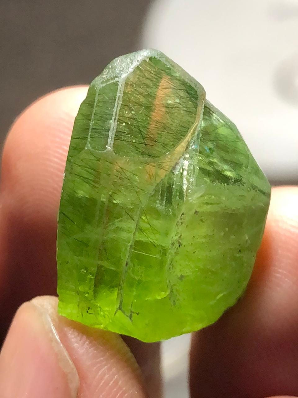 Natural Peridot Crystal 37.11Ct | Supat Valley Pakistan | Raw Green Peridot Gemstone | August Birthstone - Image 6