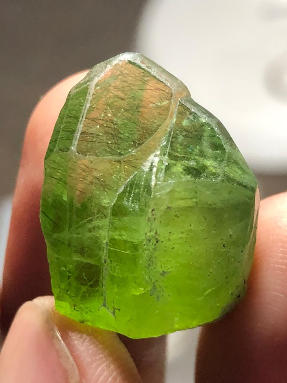 Natural Peridot Crystal 37.11Ct | Supat Valley Pakistan | Raw Green Peridot Gemstone | August Birthstone - Image 7