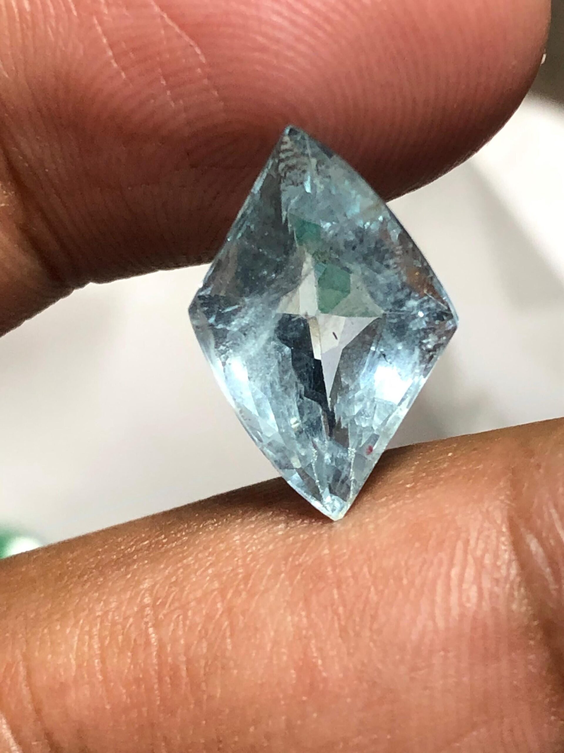 5.925 ct Natural Aquamarine – Kite Cut – Loose Gemstone for Jewelry Making - Image 2