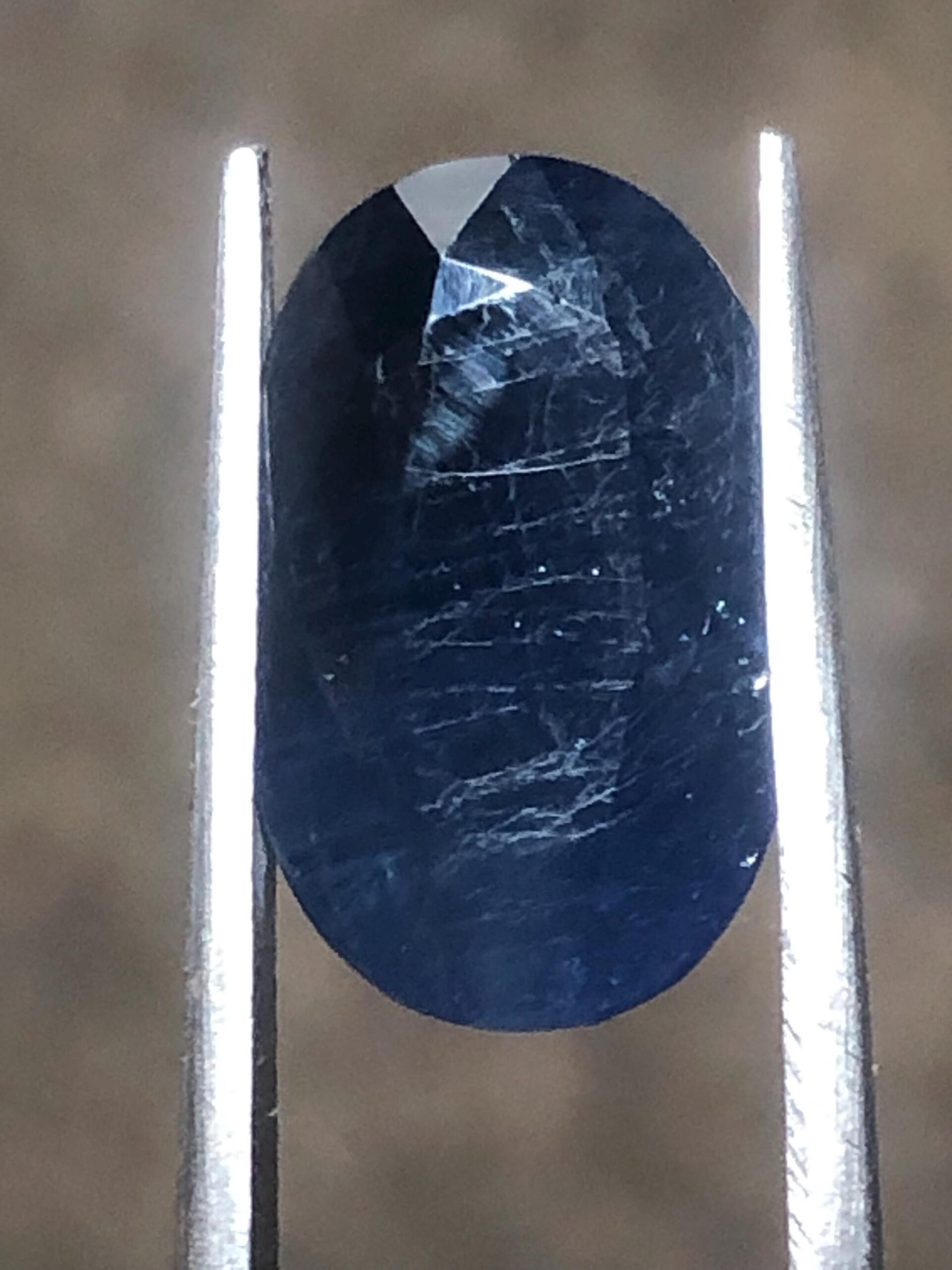 7.59 Carat Natural Oval Blue Sapphire | Afghanistan Loose Gemstone - Image 3