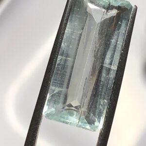 Emerald Cut Aquamarine Gemstone | 8.68 Carat Loose March Birthstone