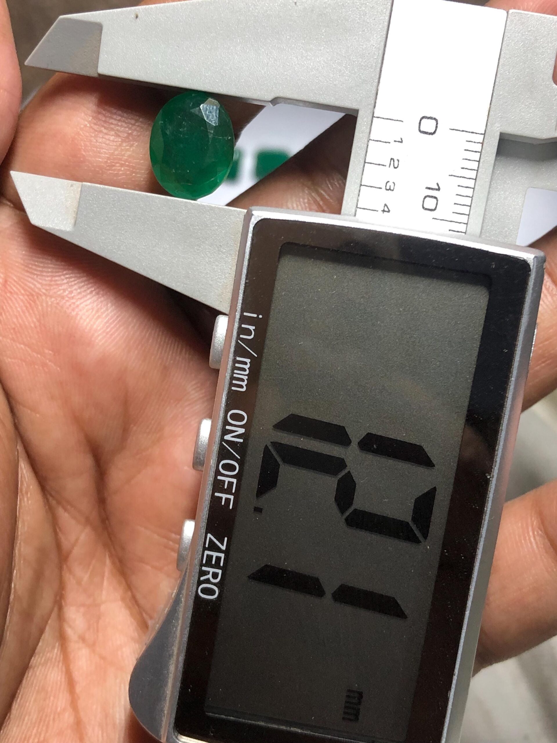 5.365 Ct Natural Zambian Emerald Oval Cut | Genuine Green Emerald Gemstone | Loose Emerald for Ring Pendant | May Birthstone - Image 9