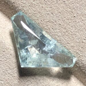 Natural Aquamarine Gemstone 6.615 Ct | Faceted Loose Stone, March Birthstone