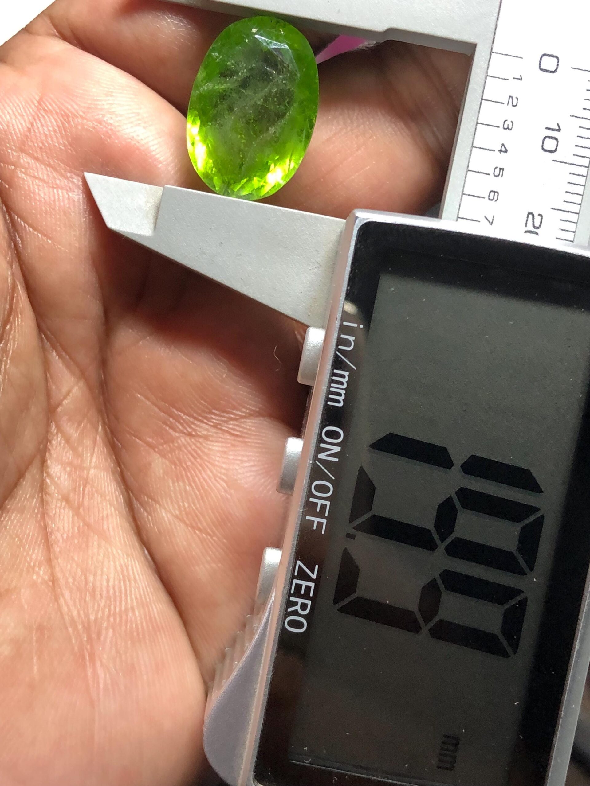 20.55 Carat Natural Peridot Gemstone | Oval Cut Loose Peridot | High-Quality Green Gem | Jewelry Making | August Birthstone - Image 7