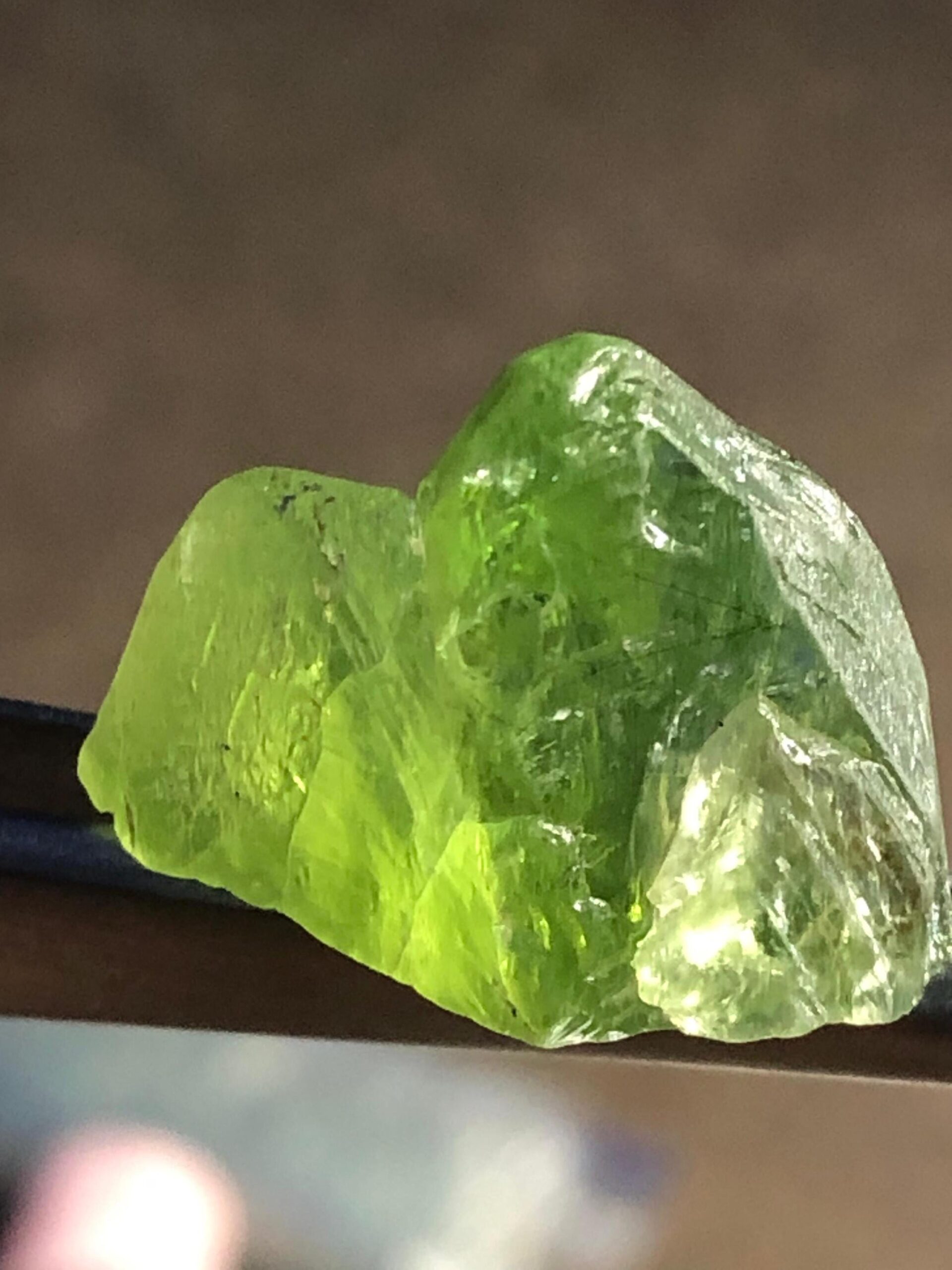 Natural Peridot Rough Crystal 31.55 Ct | Suppat Valley Pakistan | Green Olivine Gemstone | Faceting Rough - Image 8