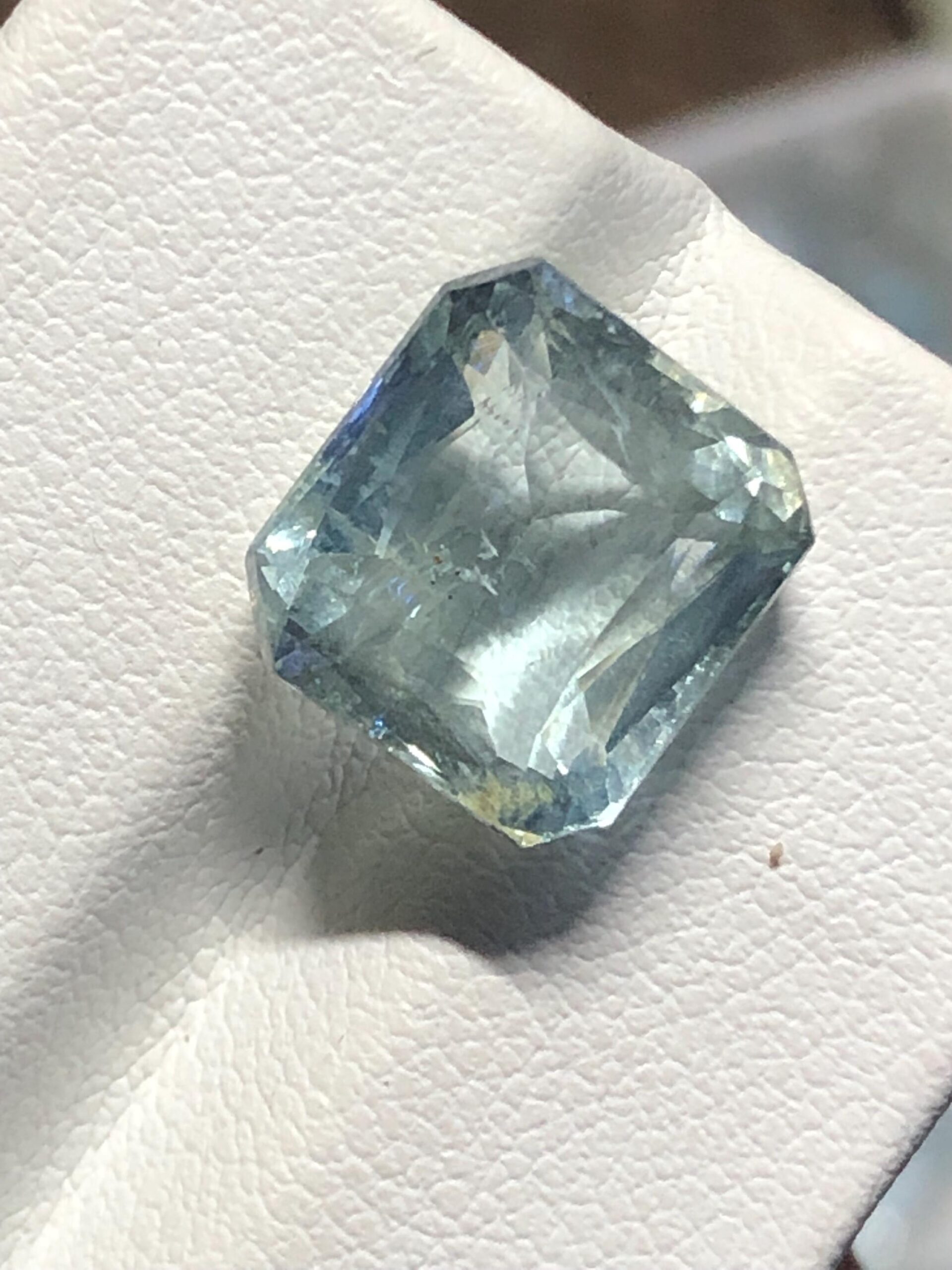 Natural Aquamarine 5.22 Ct | Square Emerald Cut | Light Blue Loose Gemstone for Fine Jewelry - Image 7