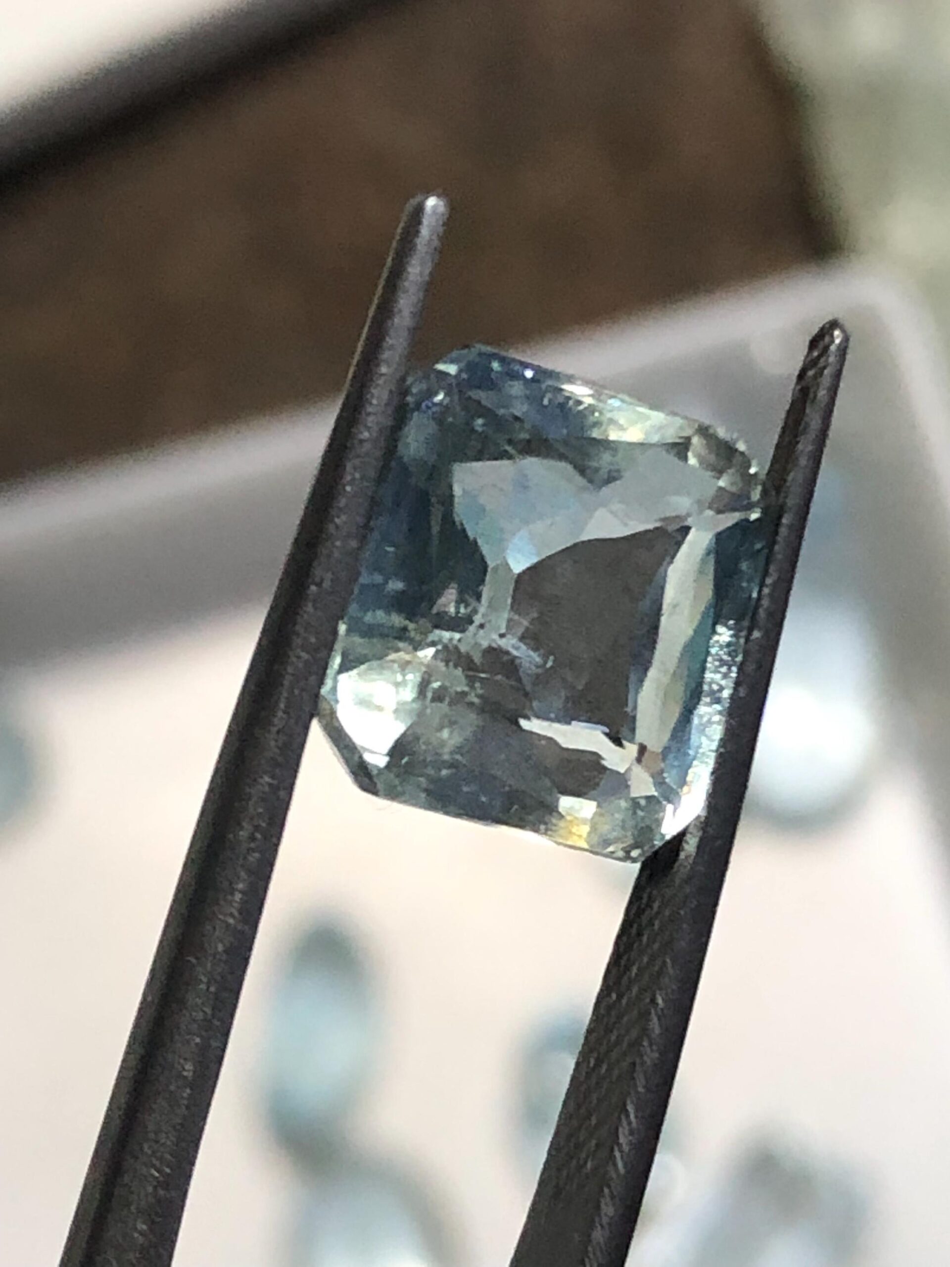 Natural Aquamarine 5.22 Ct | Square Emerald Cut | Light Blue Loose Gemstone for Fine Jewelry - Image 9