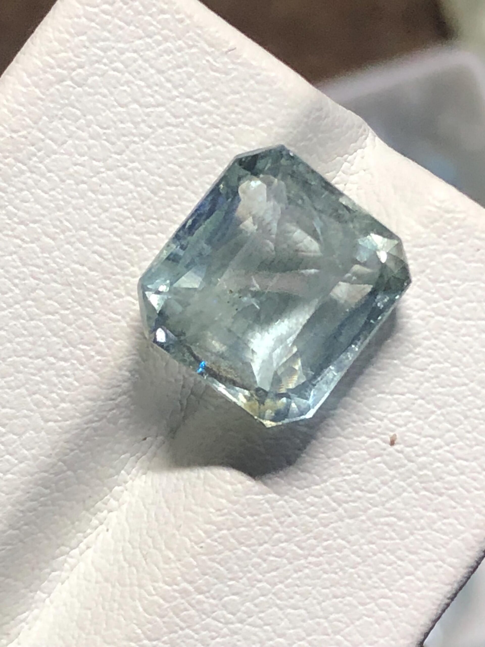 Natural Aquamarine 5.22 Ct | Square Emerald Cut | Light Blue Loose Gemstone for Fine Jewelry - Image 6