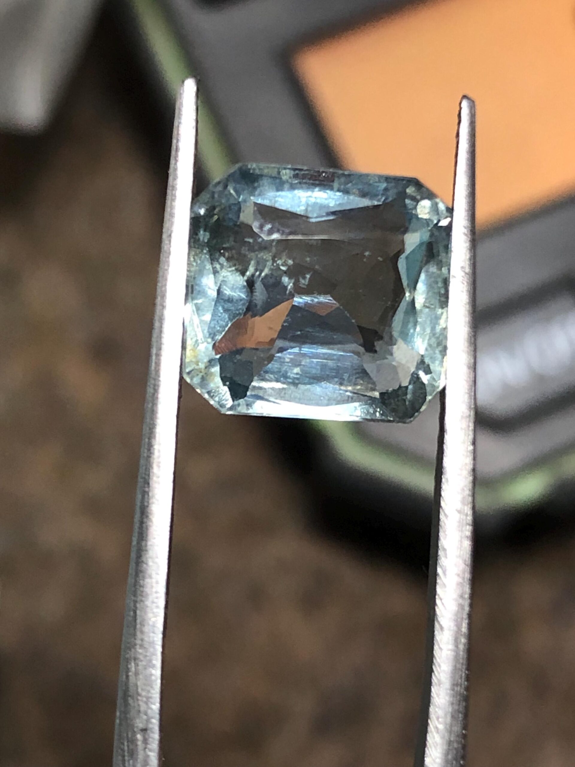 Natural Aquamarine 5.22 Ct | Square Emerald Cut | Light Blue Loose Gemstone for Fine Jewelry - Image 5