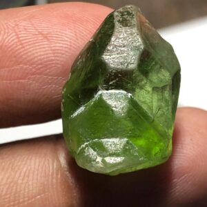 Raw Peridot Crystal | 33.69 Ct Olive-Green August Birthstone