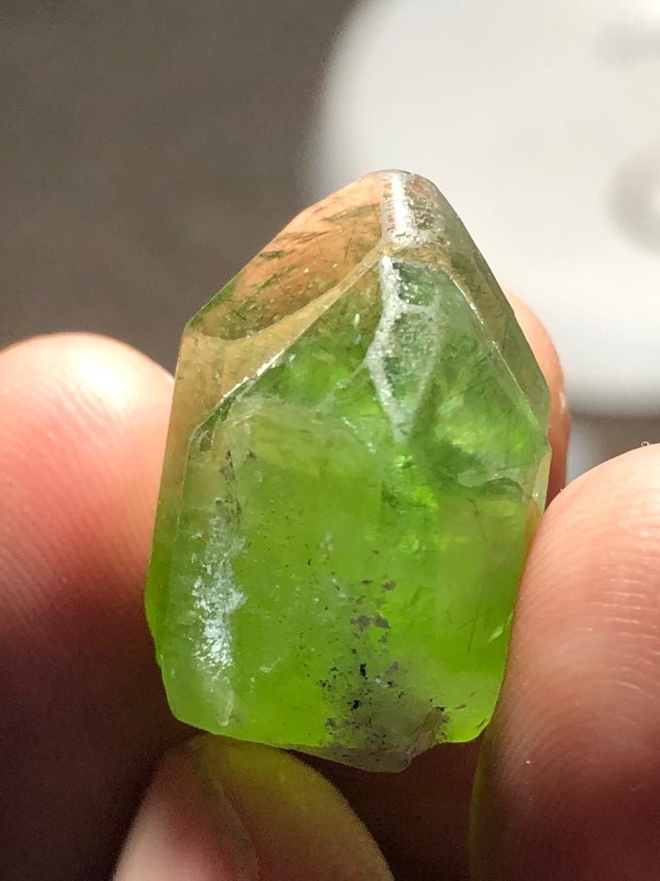 Natural Peridot Crystal 37.11Ct | Supat Valley Pakistan | Raw Green Peridot Gemstone | August Birthstone - Image 3