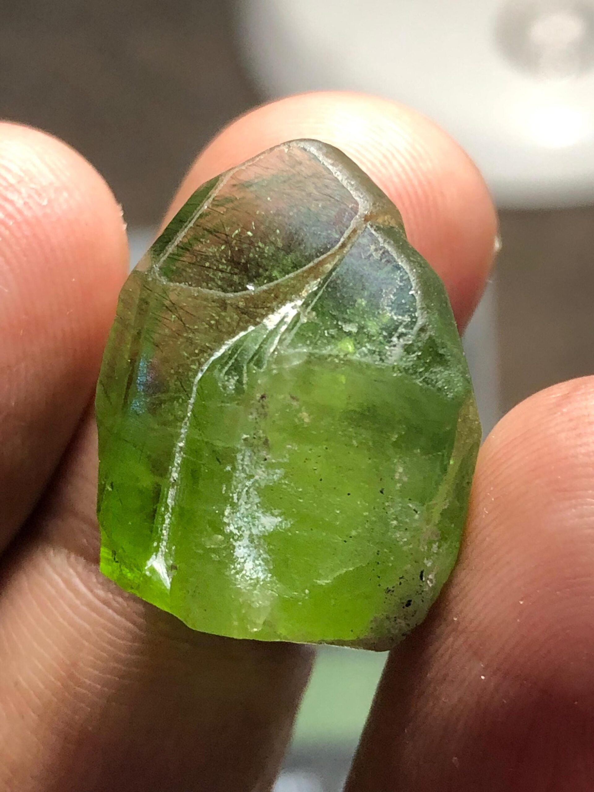 Natural Peridot Crystal 37.11Ct | Supat Valley Pakistan | Raw Green Peridot Gemstone | August Birthstone - Image 9