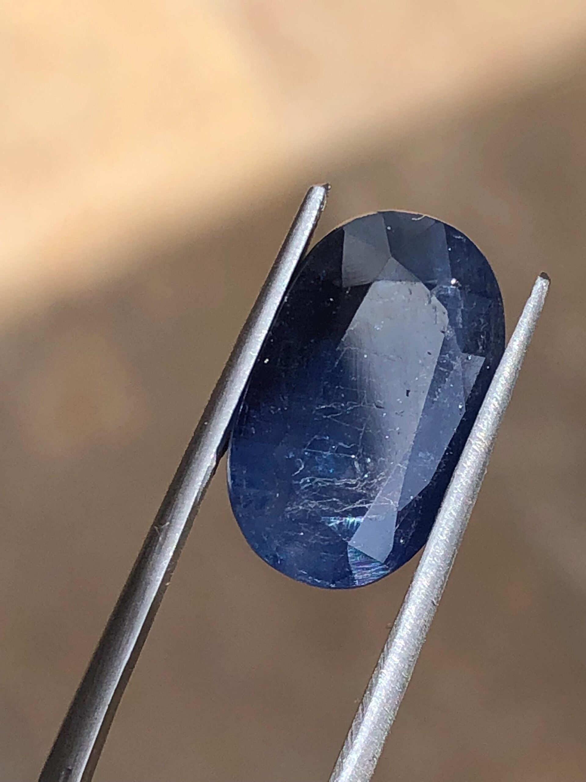 7.59 Carat Natural Oval Blue Sapphire | Afghanistan Loose Gemstone - Image 5