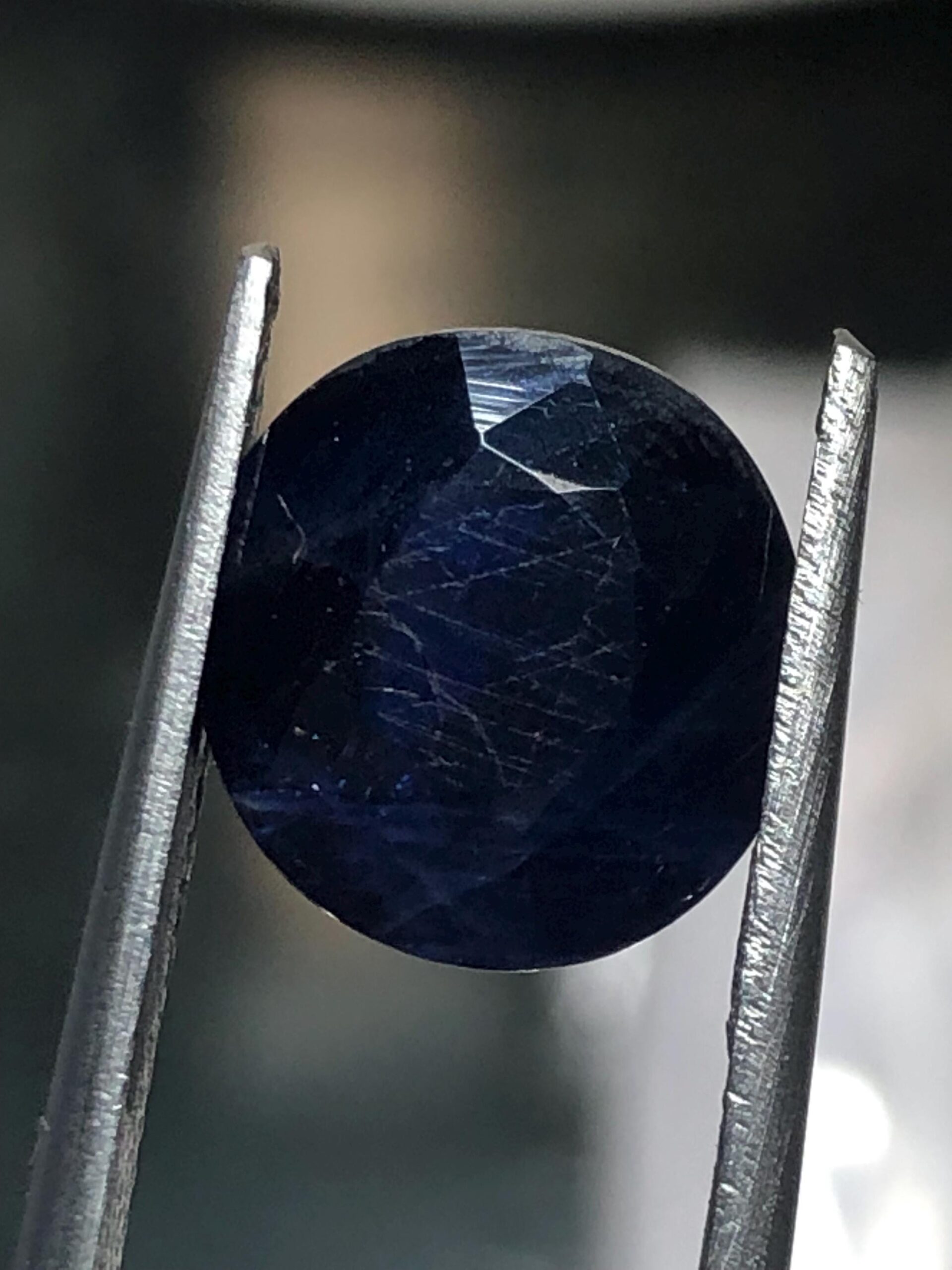 Untreated Afghanistan Blue Sapphire | 4.51 Carat Round Cut Gemstone - Image 5