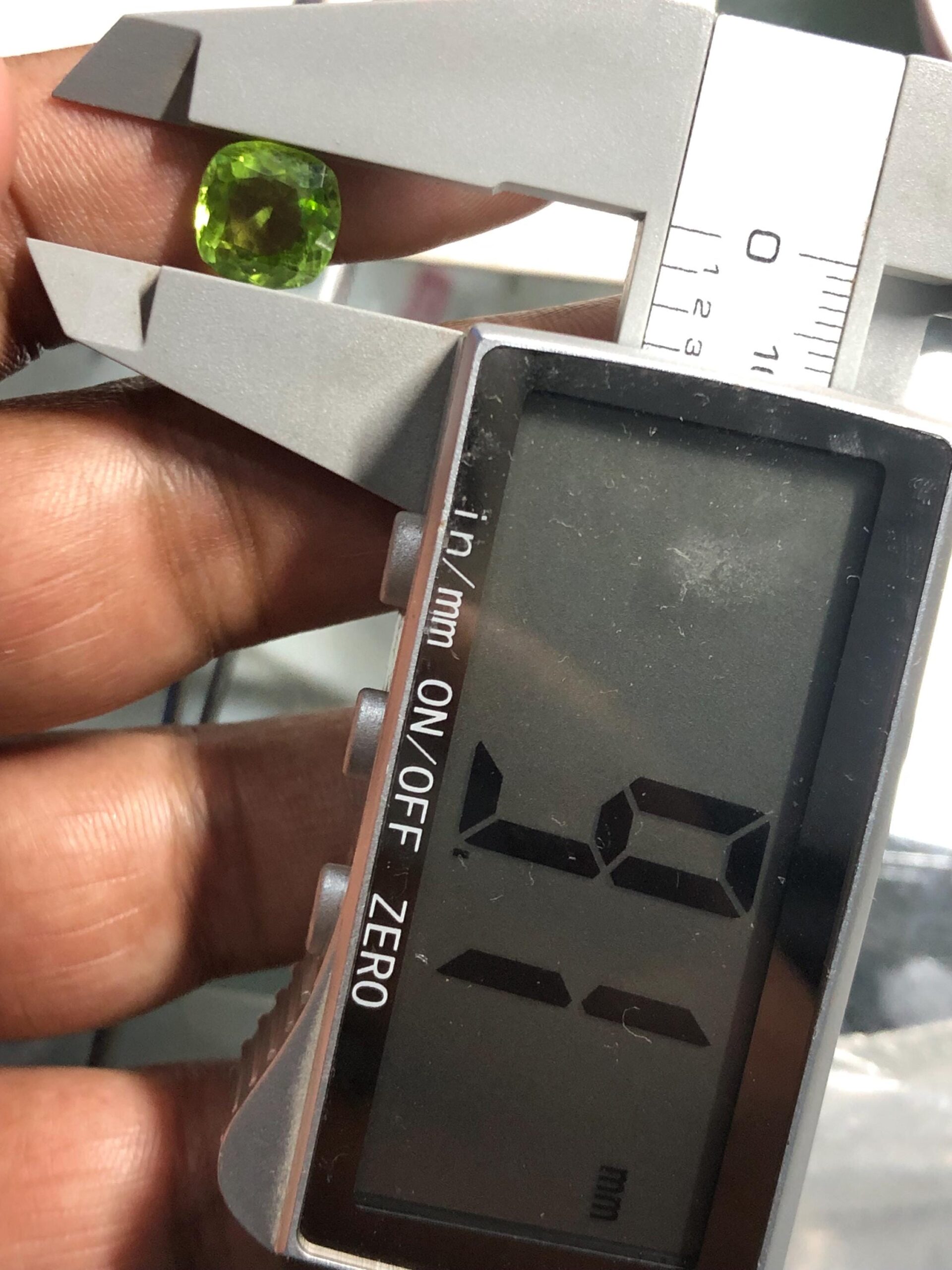 Natural Bright Green Peridot Gemstone | 3.625 Ct Cushion Cut, Pakistan - Image 10