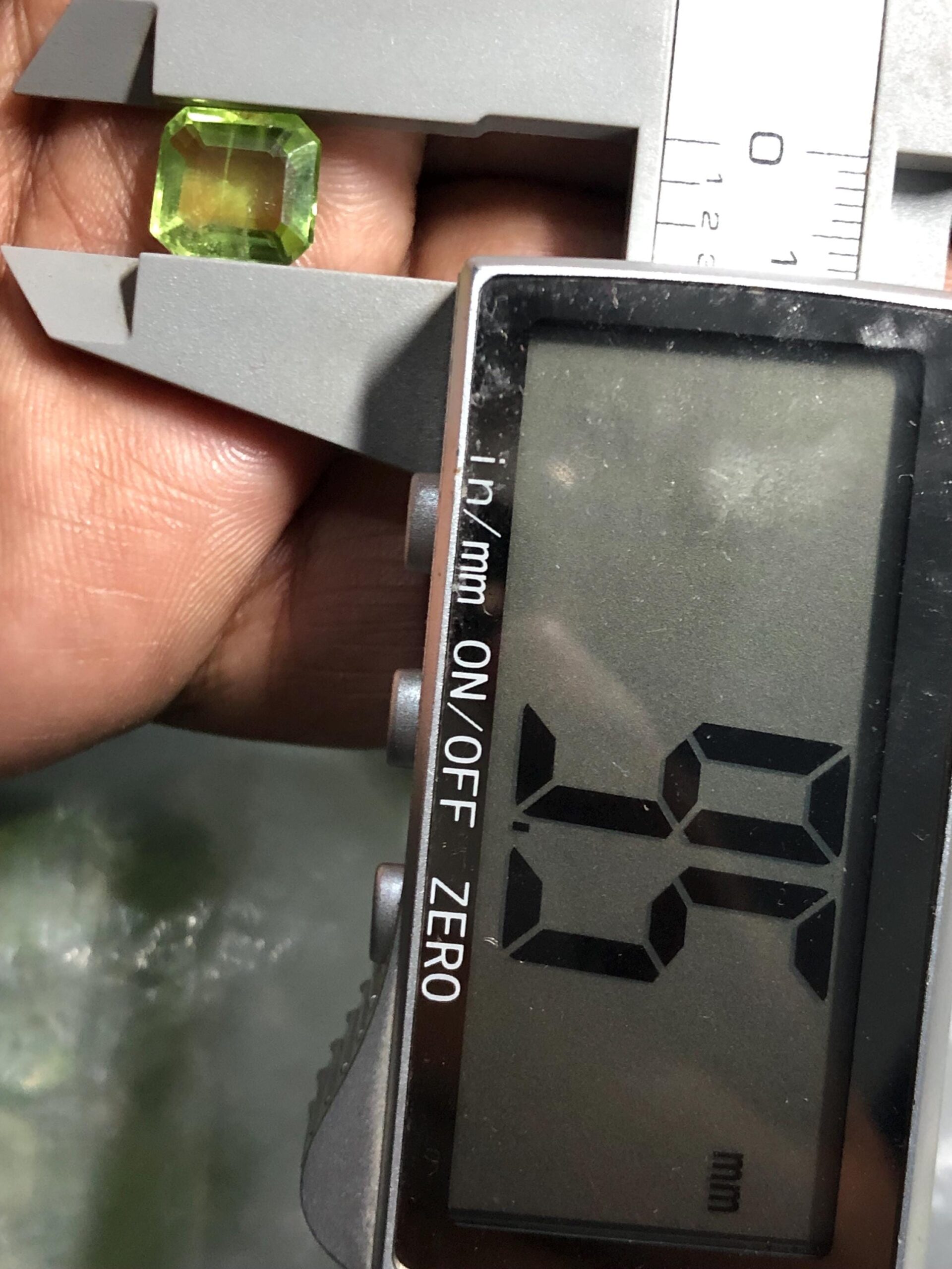 Natural Bright Green Peridot Gemstone | 4.825 Ct Square Cushion Cut, Pakistan - Image 9