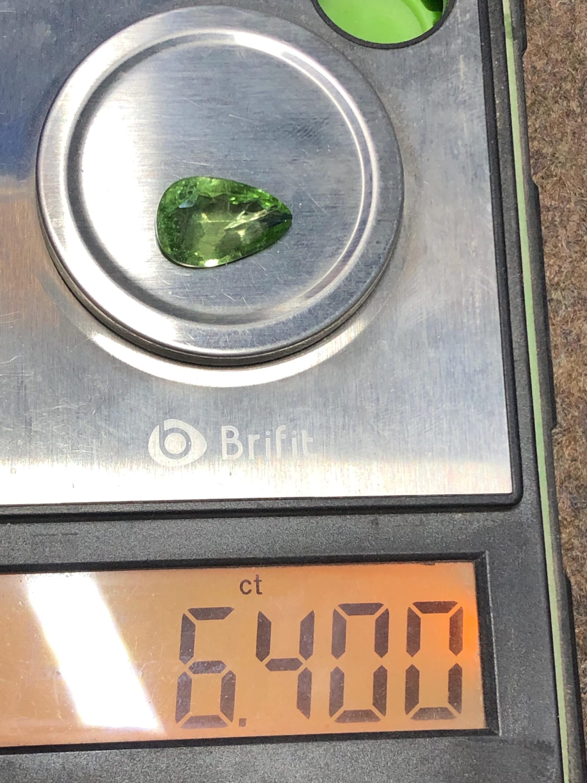 Natural Rutile Peridot 6.40 Ct | Pear Shape | Pakistan Mine | Loose Green Gemstone for Jewelry - Image 8