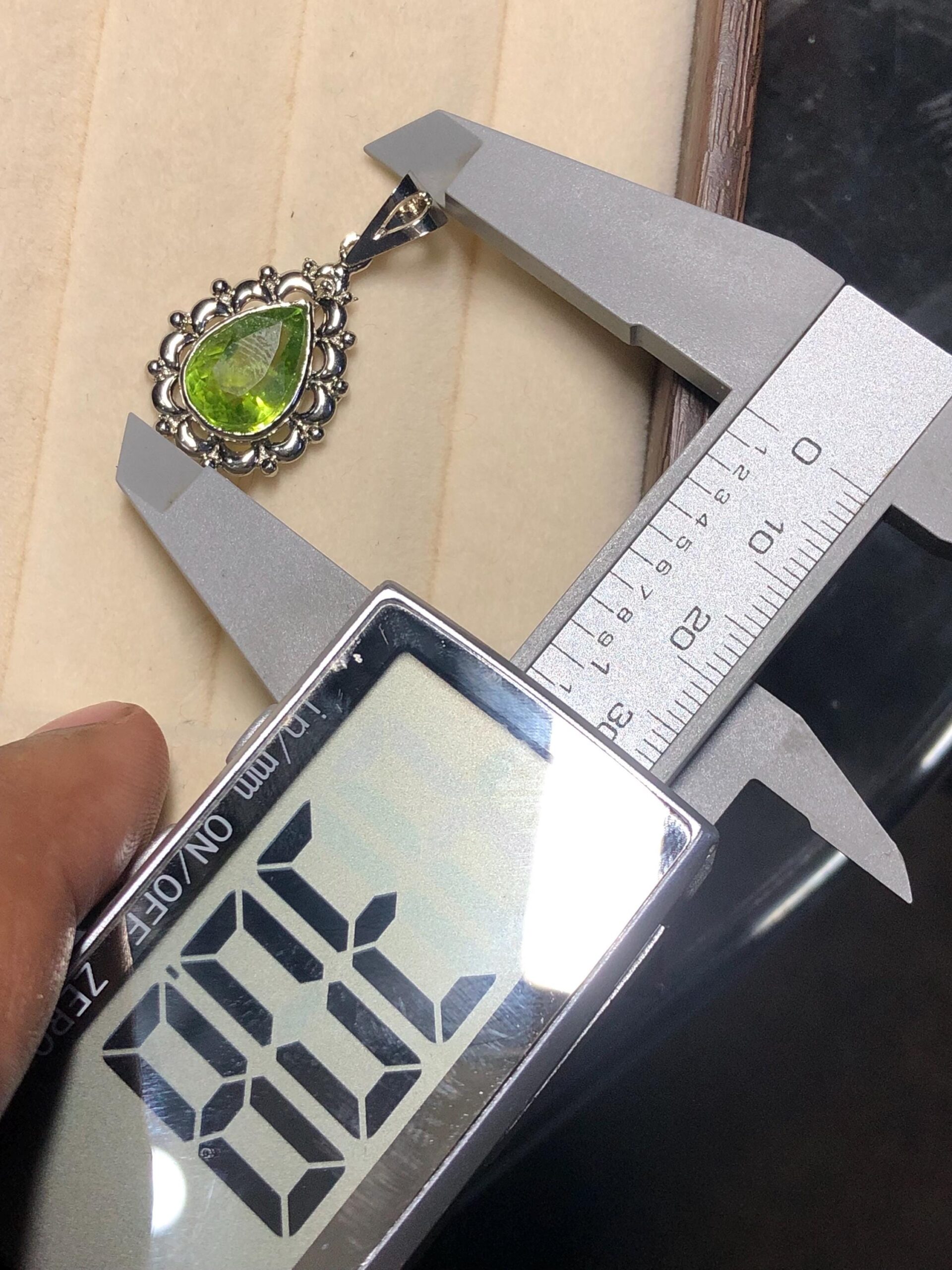 Natural Peridot Pendant Necklace | 925 Sterling Silver Locket | August Birthstone Jewelry - Image 4