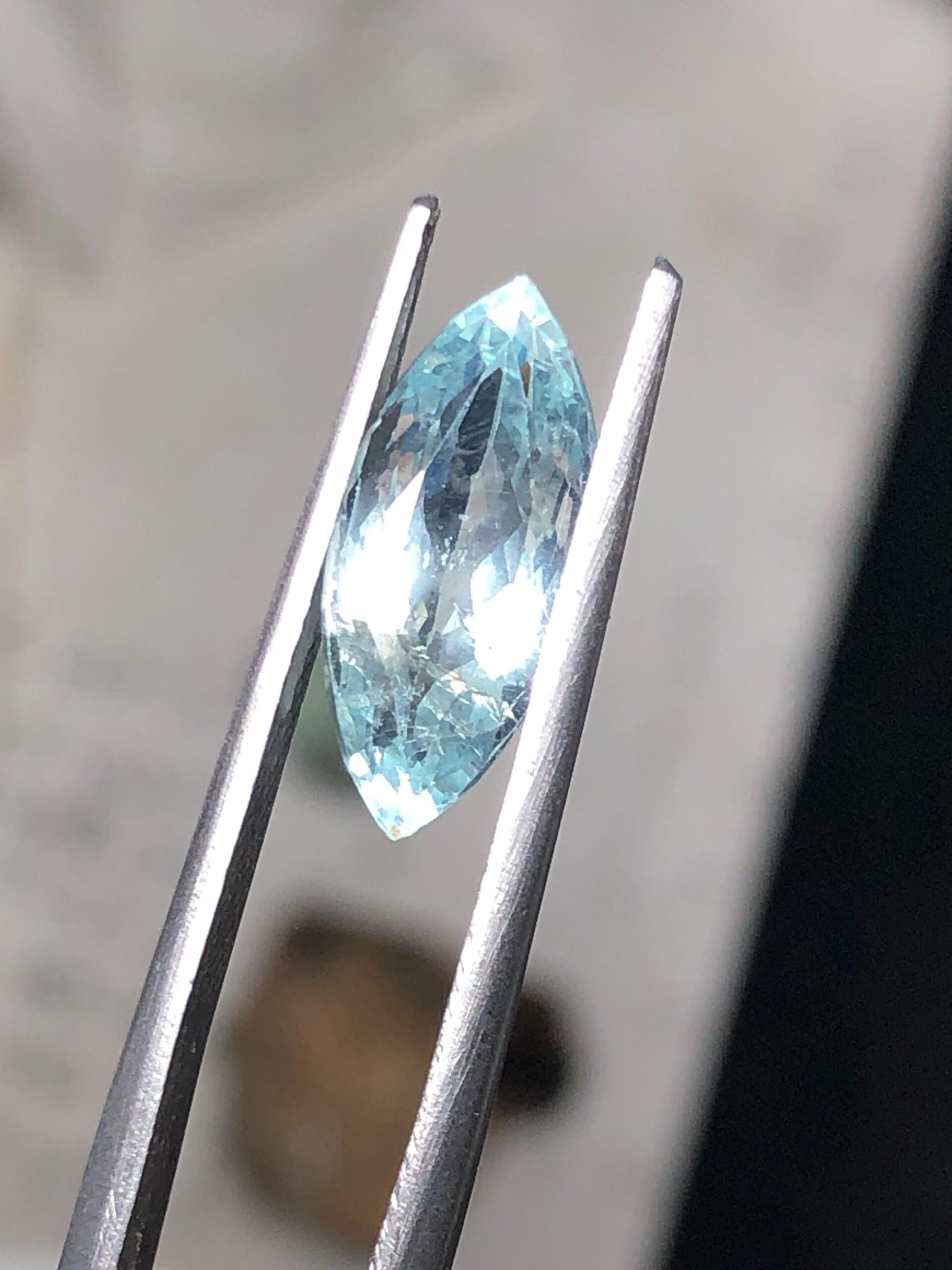 Natural Aquamarine 3.37 Ct | Marquise Cut Blue Aquamarine | Loose Gemstone | March Birthstone - Image 9