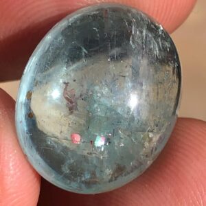 Oval Aquamarine Cabochon 19.70 Ct | Natural Blue Gemstone