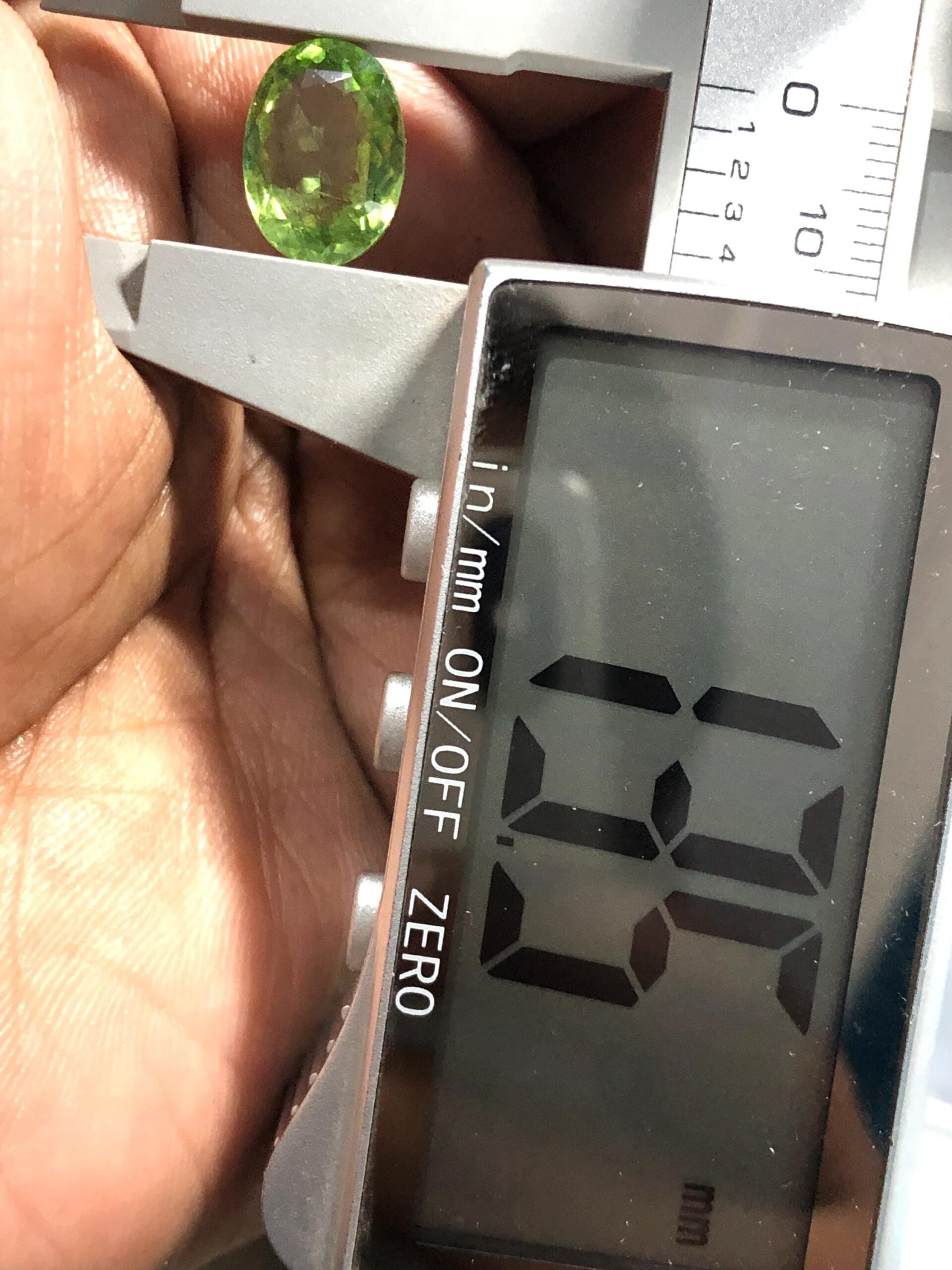 Natural Oval Rutile Peridot Gemstone | 6.525 Carat Pakistan Mine, August Birthstone - Image 10