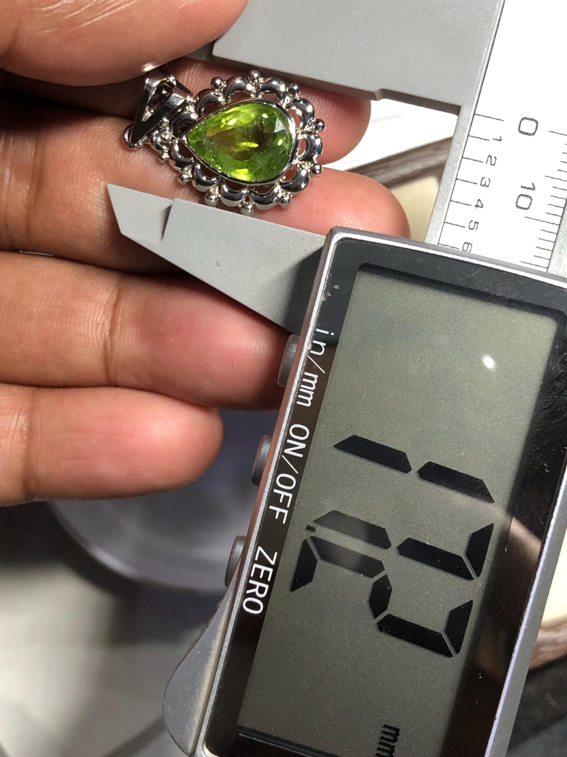 Natural Peridot Pendant Necklace | 925 Sterling Silver Locket | August Birthstone Jewelry - Image 5