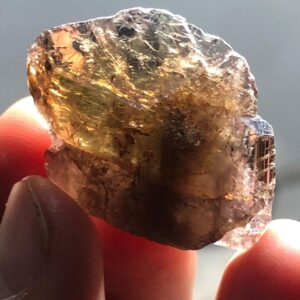 Natural kornerupine Rough Crystal | Collector Mineral Specimen (75.36 Carat)