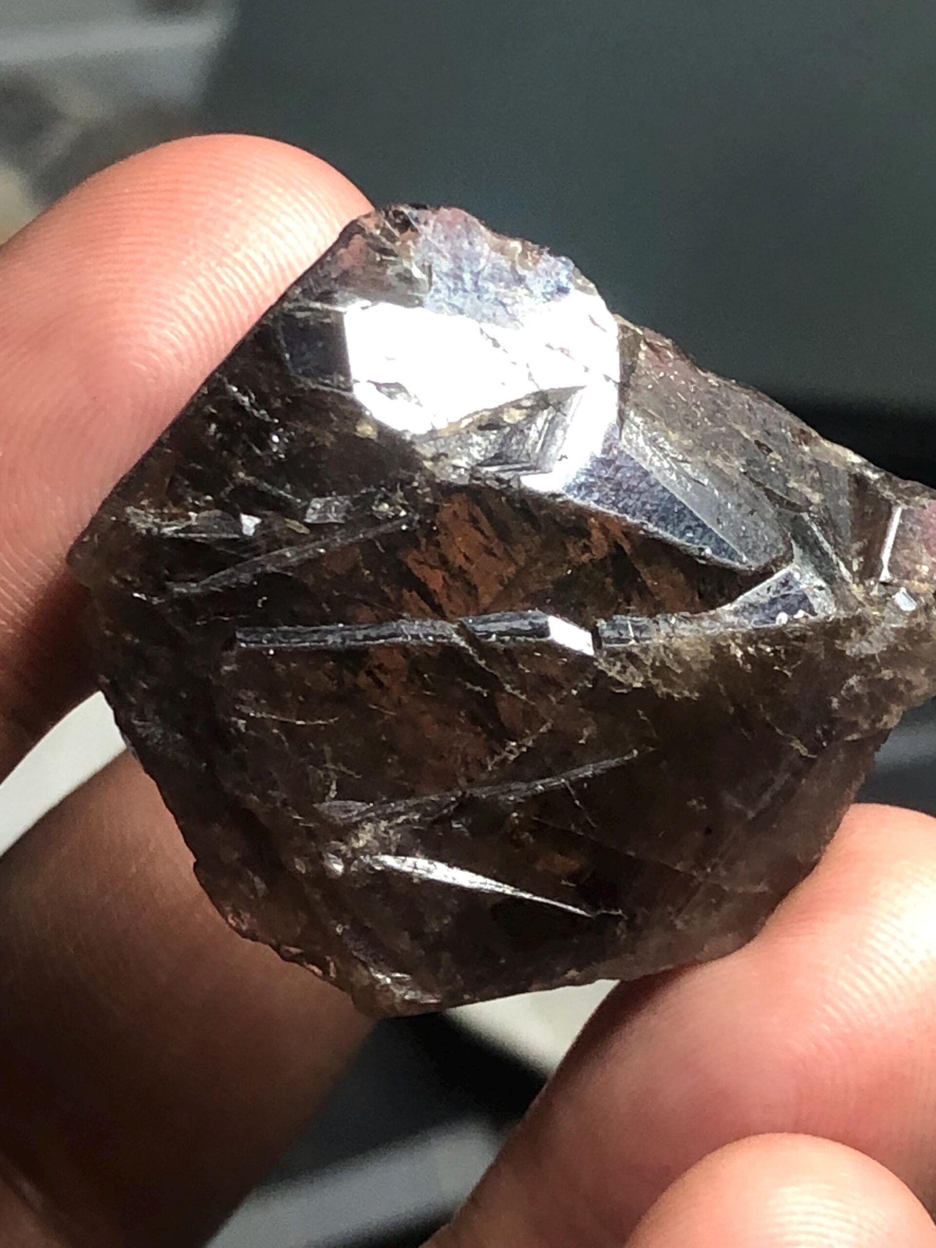 Natural kornerupine Rough Crystal | Large Brown Collector Specimen (79.485 Carats) - Image 4