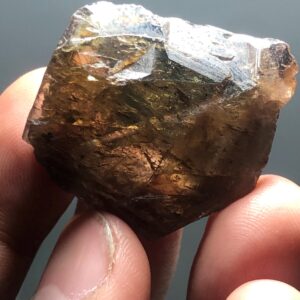 Natural kornerupine Rough Crystal | Large Brown Collector Specimen (79.485 Carats)
