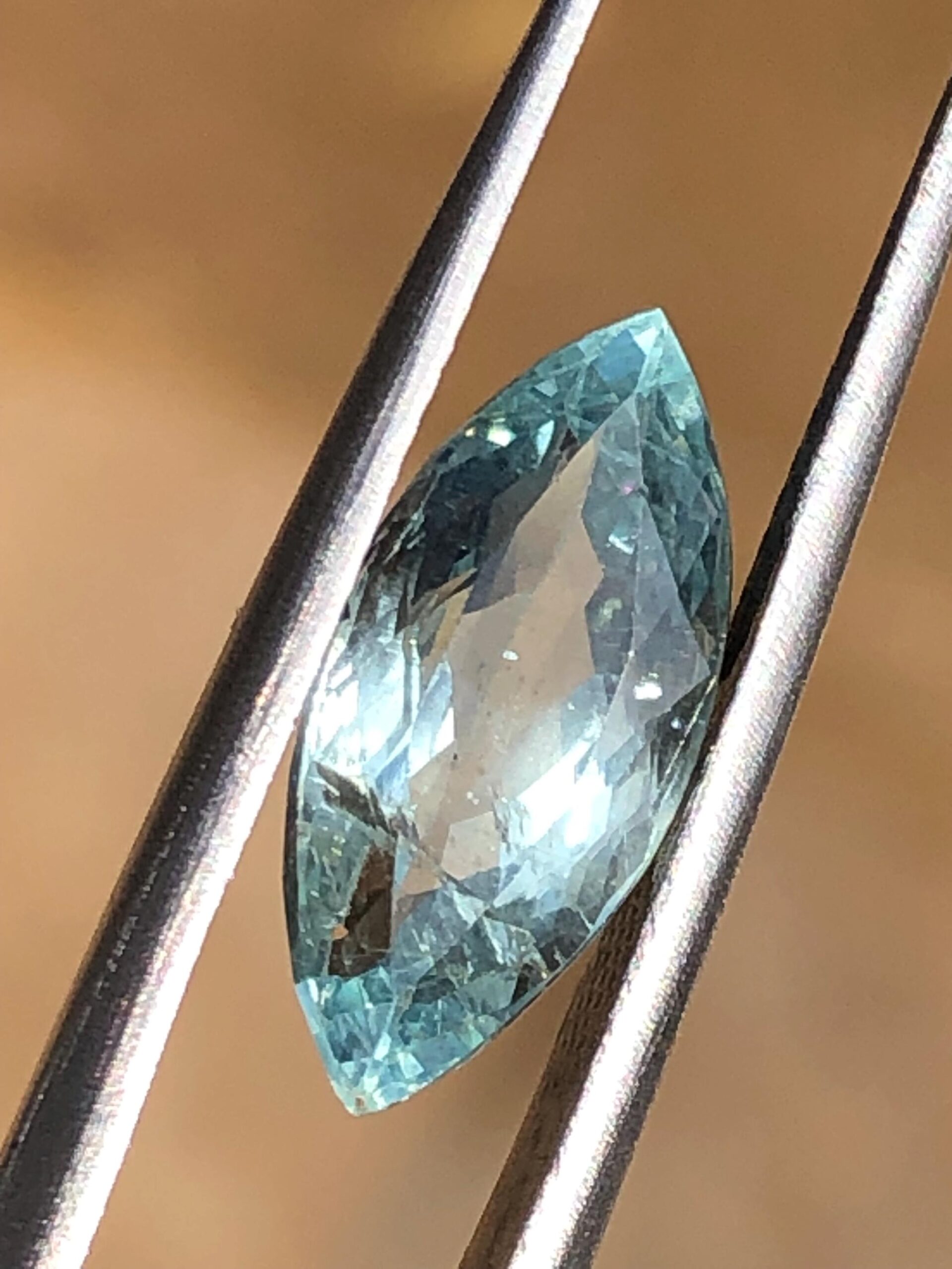 Natural Aquamarine 3.37 Ct | Marquise Cut Blue Aquamarine | Loose Gemstone | March Birthstone - Image 6
