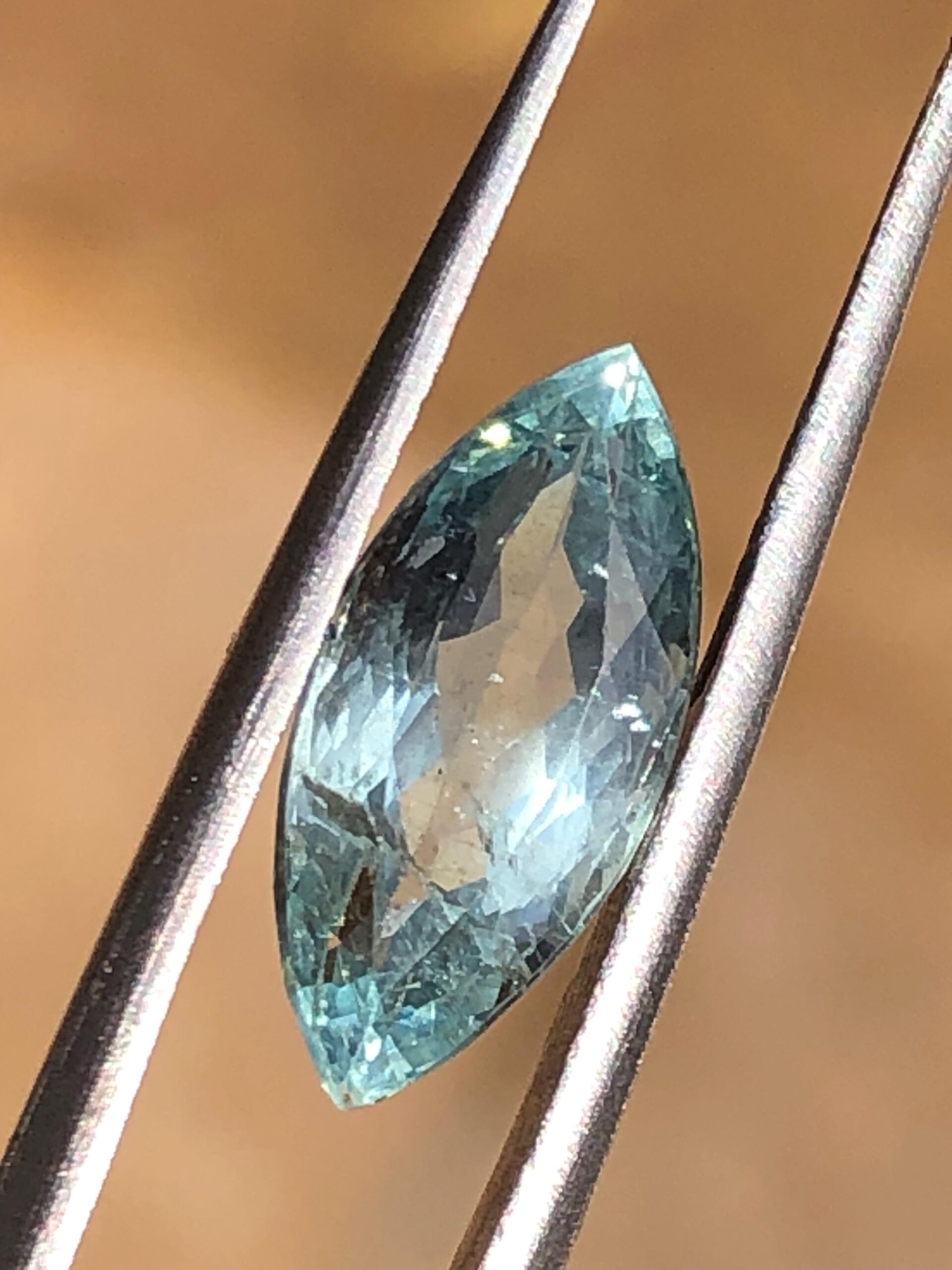 Natural Aquamarine 3.37 Ct | Marquise Cut Blue Aquamarine | Loose Gemstone | March Birthstone - Image 5