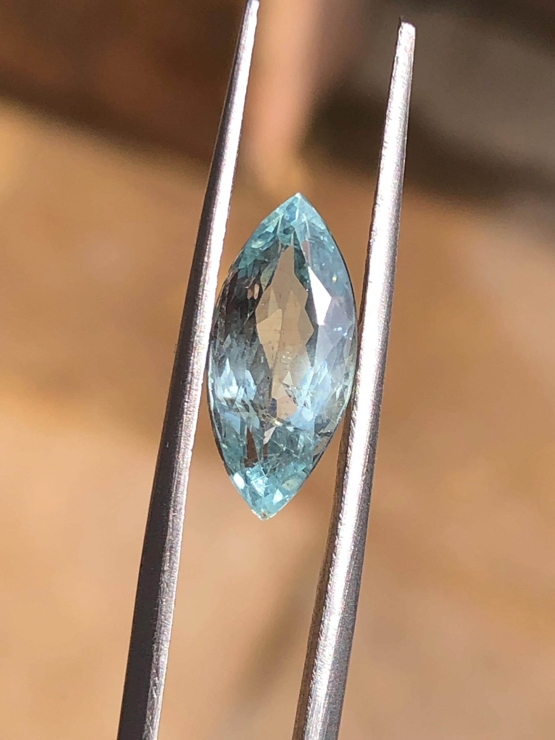 Natural Aquamarine 3.37 Ct | Marquise Cut Blue Aquamarine | Loose Gemstone | March Birthstone - Image 8