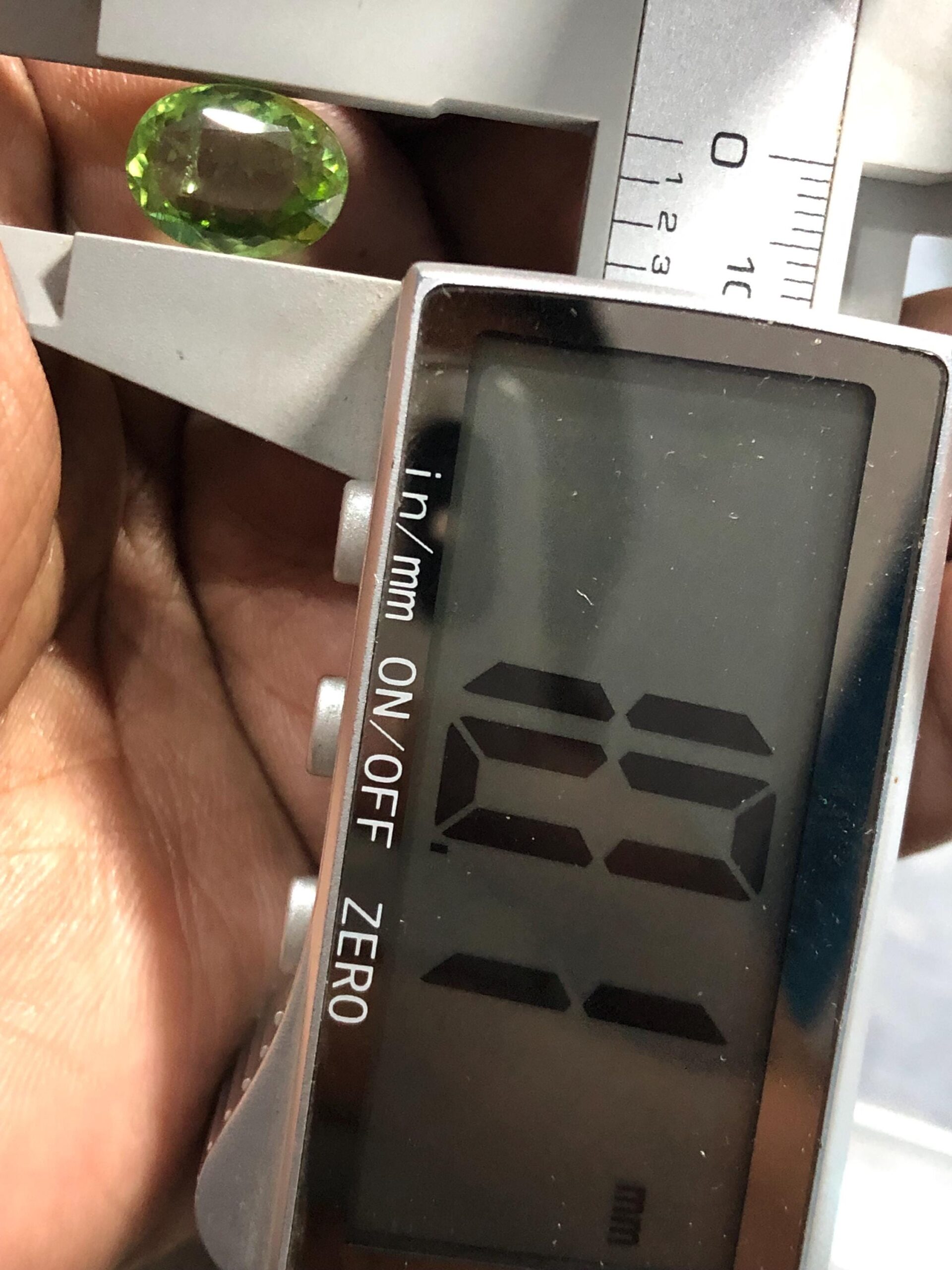 Natural Oval Rutile Peridot Gemstone | 6.525 Carat Pakistan Mine, August Birthstone - Image 9