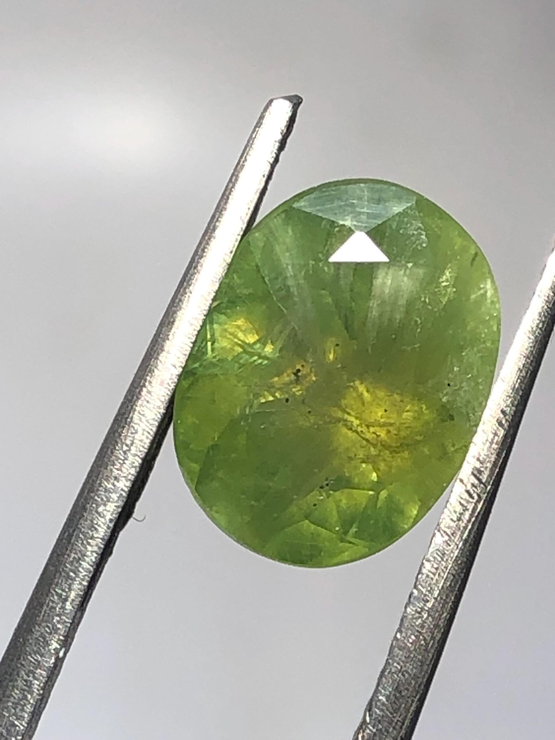 3.24 Carat Natural Demantoid Garnet – Rare Oval Cut Green Gemstone - Image 6